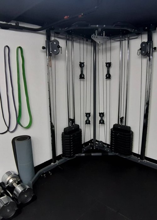 Matériel de fitness professionnel pour séance de sport individuelle à Montferrand le Château